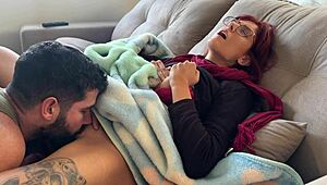 I caught her masturbating and finished the job with this Latina and her big natural tits