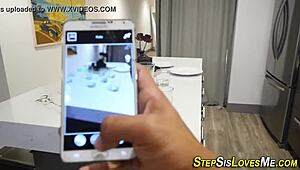 Amateur Stepsis Cumshot Pov!