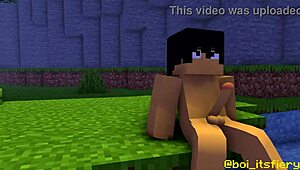 Minecraft Gay Porn Explosion!
