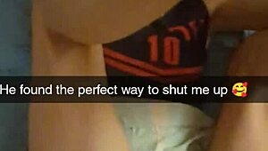 Richelle Rose's POV Revenge Creampie on Snapchat with Curly-Haired MILF in Doggy Style