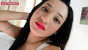 Mamacitaz - Juliana Davila, kinky Latina brunette, gets wild on sex tape.