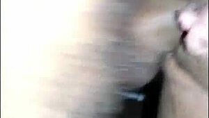 Watch this horny black couple's vaginal sex closeup POV?