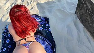 My Cousin Is Very Naughty On The Beach