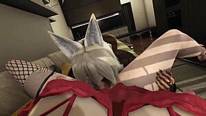 Mush-oku tensei hilda and ghislaine in futanari scene 😏