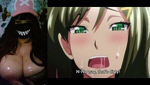 College Girl With Big Tits In Hentai Tsundero Series