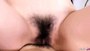 this japanese mature step-mom lures into a quick pov creampie in uncensored jav