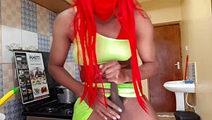 Don't Go to the Kitchen, There's an Asian Shemale Whore There