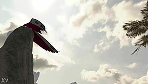 Lara and Sheva Explore Dorky Adventures with Clothes Ripped