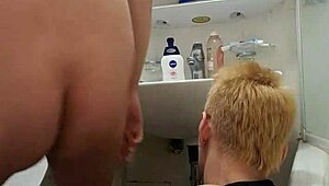 German prostitute milf whore sandra rimming ass licking and facefuck