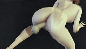 Claire - Anal Training 3D Porn!