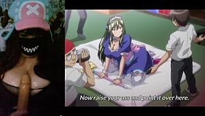 College Girl With Big Tits In Hentai Tsundero Series