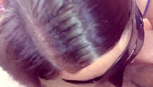 Colombian Milf Neighbor Swallows Cum