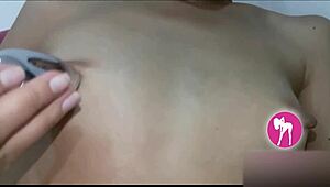 Amateur teen fucks asshole hard with many anal toys