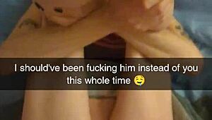 Richelle Rose's POV Revenge Creampie on Snapchat with Curly-Haired MILF in Doggy Style