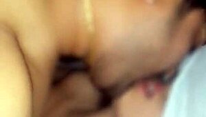 Beautiful indian girl ENJOYS her hot boobs in bedroom