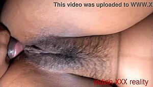 Yo, Indian stepmom gets wild in Hindi XXX with fat ass creampie