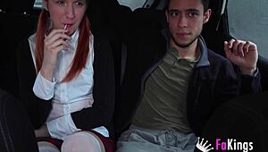 Astrid Ortiz takes 12-inch cock roughly at Fakings