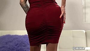 Hot Anal Play Of Beautiful Tranny Brunette