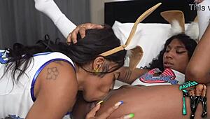 lesbian lola bunny step sisters tinee badass