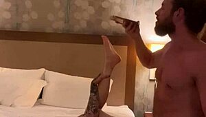 spontaneous hotel sex with cute redhead stranger.