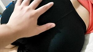 Doña Mary, a mature latina, finally lets herself get fucked during a homemade massage at the gym.