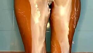 Horny Colombian Playing With Her Dildo In A Shower Maquinasperfectas!