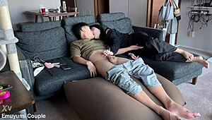 asian coed squirts from intense fingering in amateur clip