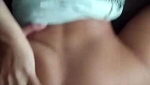 this delicious married babe bends over for pov doggystyle on the couch.