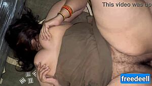 this real devar bhabhi gets hardcore fucked by monster cock