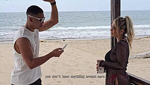 outdoor encounter with a stranger i met on the beach - max betancur & tatiana alvarez