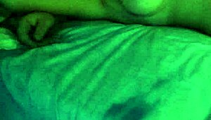 fingering my stepsister's tight pussy in parents bed, her moans and orgasms so sexy