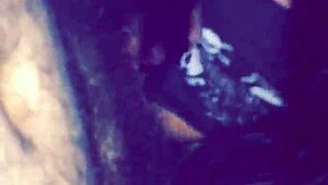 Cassandra travesti sucks client's cock in amateur encounter