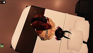 rough deepthroat leads to destroyed ass for big ass whore