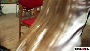 Bibi Noel in classroom scene with anal and double penetration