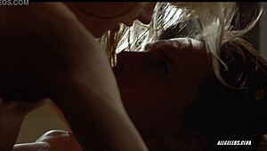 Janet Gunn topless in night of the running man!