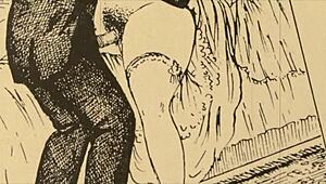 Vintage erotic drawings excite!