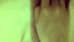 The beautiful Latina babe shows her vagina and asks if you'd lick it.