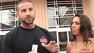 Damn, this tattooed brunette Rachel Starr is ridin' that big fat cock so wild, bouncin' her huge ass and tits everywhere!