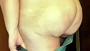 Chubby Latina MILF Shakes Huge Ass For Mother-In-Law Fun