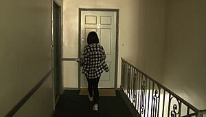 damn, these hot lesboz scissor and moan in wild quickie action! 🔥