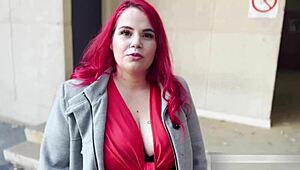 Caught with the curvy babe? Watch the full video.