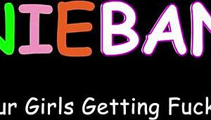 tiny beauty sally squirt handles a massive cock with her petite frame