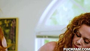 Tvrdý trénink nevlastních dcer: Cherry Kiss, Scarlet Skies, Molly Manning, Anthony Pierce.