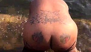 hazelnutxxx shakes her wild ass in the wild on fulltube.xxx