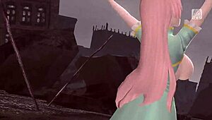 Is Megurine Luka bound nude in this mod?