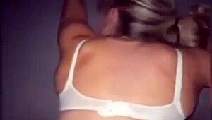 Blonde temptress unleashes wild desires in a steamy solo encounter. Her curves beg for attention.