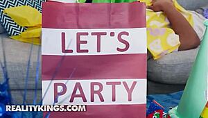 Kira Noir And Lily Lou Lick Pussy Before Ricky Johnson Joins Threesome