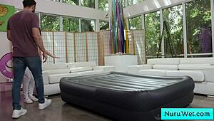 Amazing Wet Nuru Massage by Nicole Doshi and Will Pounder