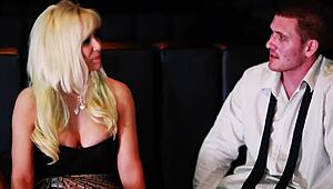 In legendary fuck stories, european glamour model gets quickie blowjob and cum facial