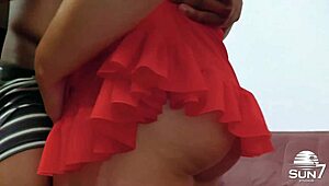 this delicious milf starts with a blowjob then gets fucked by a big black cock, ending with hot cum on her blonde face